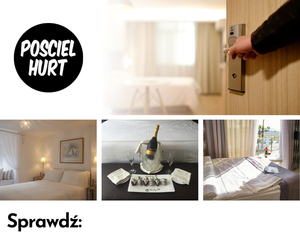 Zdjęcie przedstawia różne łóżka w pokojach hotelowych