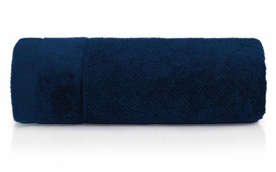 RĘCZNIK KĄPIELOWY 70x140 SPA HOTELOWY Duży Bawełniany 550g/m2 CHŁONNY - VITO granat