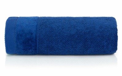 RĘCZNIK KĄPIELOWY 50x90 SPA HOTELOWY mały Bawełniany 550g/m2 CHŁONNY - VITO Chaber/royal blue 