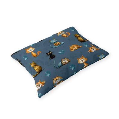 Poszewka 70x80cm na poduszkę 100% bawełna wzór: Koty Trzpioty