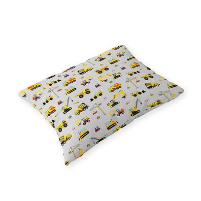 Poszewka na poduszkę 50x70 cm 100% bawełna, Oeko-Tex, zamek, koparki szere
