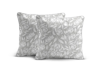 Poszewki Perkal 40x40 Komplet 2 szt. Bawełna 100% Lamówka Premium 5900b