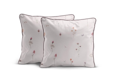 Poszewki Perkal 40x40 Komplet 2 szt. Bawełna 100% Lamówka Premium 5901b