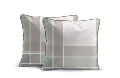 Poszewki Perkal 40x40 Komplet 2 szt. Bawełna 100% Lamówka Premium 5903a