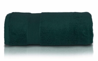 RĘCZNIK KĄPIELOWY 70x140 SPA HOTELOWY Duży Bawełniany 600g/m2 CHŁONNY - ROCCO ciemny zielony