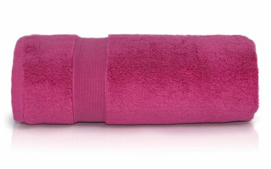 RĘCZNIK KĄPIELOWY 50x90 SPA HOTELOWY mały Bawełniany 600g/m2 CHŁONNY - ROCCO Amarantowy