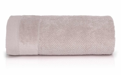 RĘCZNIK KĄPIELOWY 50x90 SPA HOTELOWY mały Bawełniany 550g/m2 CHŁONNY - VITO perłowy