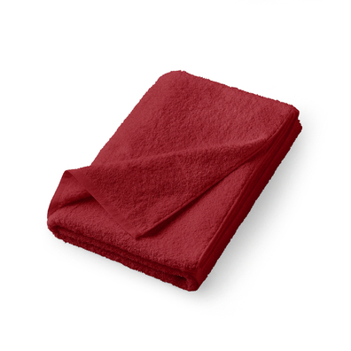RĘCZNIK FROTTE 50x100 KĄPIELOWY BAWEŁNA 100% 500g/m2 CHŁONNY - Czerwony