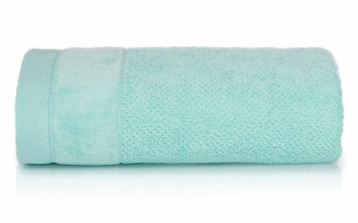 RĘCZNIK KĄPIELOWY 50x90 SPA HOTELOWY mały Bawełniany 550g/m2 CHŁONNY - VITO  jasno turkusowy