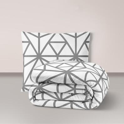 POŚCIEL HOTELOWA 160x200 + 1 poszewka BAWEŁNA 100%, wzór : 377