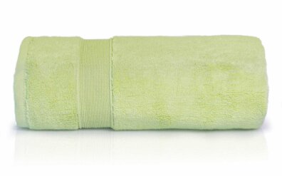 RĘCZNIK KĄPIELOWY 50x90 SPA HOTELOWY mały Bawełniany 600g/m2 CHŁONNY - ROCCO Jasnozielony