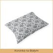 Poszewka 70x80cm na poduszkę 100% bawełna - Koronka na Białym (2)