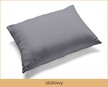 Poszewka na poduszkę 40x60cm BAWEŁNA 100% CERTYFIKAT - Stalowy (2)