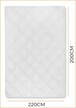 KOŁDRA 200x220 CAŁOROCZNA ANTYALERGICZNA MIĘKKA POLSKI PRODUKT 2,2kg (7)