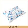 Poszewka na poduszkę 50x70cm BAWEŁNA CERTYFIKAT - Żaglówki (2)