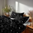 Pościel z Kory 140x200 + poszewka 70x80 POLSKI PRODUCENT - Baranki Czarne (4)