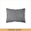 Poszewka na poduszkę 70x80 Hotelowa Adamaszek  CIEMNY SZARY (2)