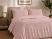 Pościel muślinowa dwuwarstwowa 160x200cm + 2x70x80cm - muślin + bawełna Pink (5)