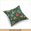 Poszewka na poduszkę ZIMOWA jasiek 40x40cm 100% BAWEŁNA, Christmas38 (3)
