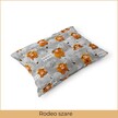 Poszewka na poduszkę 50x70 BAWEŁNA CERTYFIKAT, wzór: Rodeo Szare (2)
