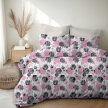 Pościel z Kory 220x200 + 2 poszewki PREMIUM 100% bawełna polska : 1651 różowy (4)