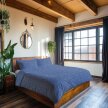 POŚCIEL HOTELOWA 160x200 + 1 poszewka - BAWEŁNA 100%, wzór: Milano Jeans (10)