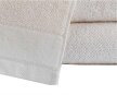 Zestaw 2x RĘCZNIK KĄPIELOWY 70x140 SPA HOTELOWY Duży Bawełniany 550g/m2 - VITO Kremowy (4)