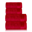 Zestaw 4x Ręczniki Bawełniane VITO 550 g/m2 – 2x 70x140 + 2x 50x90 | Hotelowe SPA Czerwony (5)