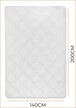 KOŁDRA LETNIA 140x200cm ANTYALERGICZNA PIKOWANA DO SPANIA IDEALNA NA UPAŁY (7)