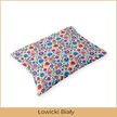 Poszewka na poduszkę 40x60cm BAWEŁNA 100% CERTYFIKAT - łowicki biały (2)