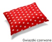Poszewka 70x80cm na poduszkę 100% bawełna - gwiazdki czerwone (2)