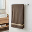 RĘCZNIK KĄPIELOWY 50x90 SPA HOTELOWY mały Bawełniany 400g/m2 CHŁONNY - MONTREAL Brąz (2)