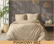 POŚCIEL HOTELOWA 200x220cm ADAMASZEK + 2xPOSZEWKI 70X80 Piaskowo Beżowy (2)