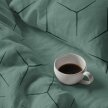 Pościel z Kory 160x200 + 1x70x80 KOMPLET PREMIUM : Milano Oliwka (23)