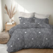 Pościel z Kory 220x200 + 2 poszewki PREMIUM 100% bawełna polska : Baranki szare (3)