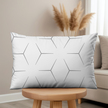 Poszewka na poduszkę 40x60cm BAWEŁNA 100% CERTYFIKAT - Milano Białe (8)