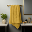 RĘCZNIK KĄPIELOWY 70x140 SPA HOTELOWY Duży Bawełniany 500g/m2 CHŁONNY - Yellow (4)