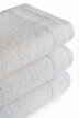 Zestaw 4x Ręczniki Bawełniane VITO 550 g/m2 – 2x 70x140 + 2x 50x90 | Hotelowe SPA Kremowy (3)