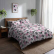 Pościel z Kory 220x200 + 2 poszewki PREMIUM 100% bawełna polska : 1651 różowy (7)