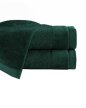 Zestaw 2x RĘCZNIK KĄPIELOWY 70x140 SPA HOTELOWY Duży Bawełniany 550g/m2 - VITO Ciemny Zielony (5)