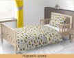 Pościel DZIECIĘCA 160x200 poszewka 50x70 dla dziecka 100% bawełna CERTYFIKAT Koparki szare (3)