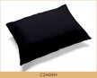 Poszewka na poduszkę 40x60cm BAWEŁNA 100% CERTYFIKAT - Czarny (2)