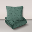 Pościel z Kory 140x200 + poszewka 70x80 POLSKI PRODUCENT - MILANO OLIWKA (1)