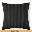 Poszewka na poduszkę 40x40 Hotelowa Adamaszek CZARNY (2)