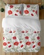 Komplet Pościeli 160x200 + 2x70x80, 100% Bawełna, 140g/m2, wzór:  5340_A (1)