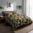 Pościel z Kory 220x200 + 2 poszewki PREMIUM 100% bawełna polska : Czarne liście 3D (4)