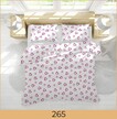 Komplet Pościeli 160x200 + 2x70x80, 100% Bawełna, 140g/m2, wzór: serca różowe (3)