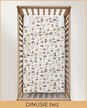 POŚCIEL DZIECIĘCA BAWEŁNA 90x120 + 40x60 100% BAWEŁNA certyfikat 2-el do Łóżeczka Dinusie Beż (3)