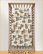 Pościel w kapibary 100x140 pościel kapibara ecru CERTFIKAT - 100% bawełna (3)