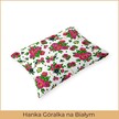 Poszewka na poduszkę 50x70cm BAWEŁNA CERTYFIKAT - Hanka Góralka na białym (2)